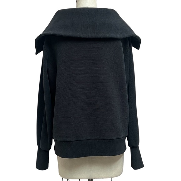 Varley Catherine Half-Zip Ribbed
Convertible Oversized Sweater Size L - Picture 7 of 13